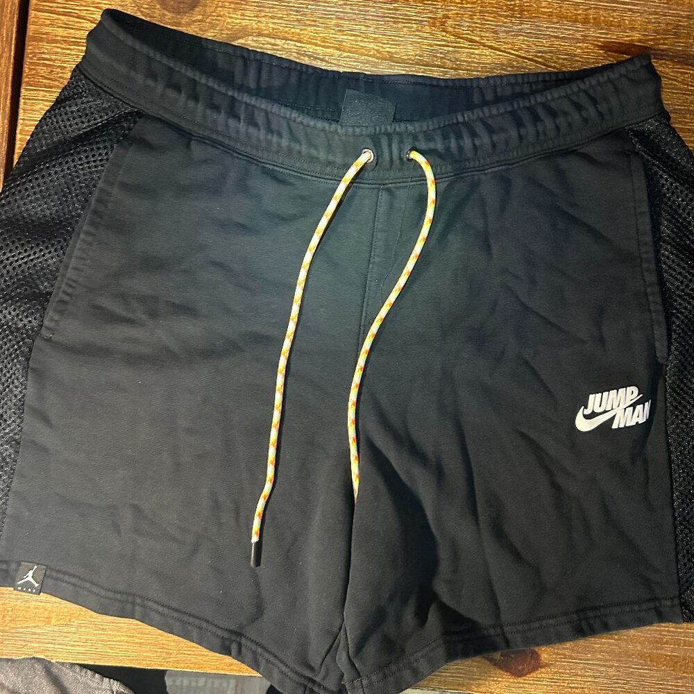 Nike Jordan Jumpman Athletic Shorts – Black Mesh Performance Shorts Men’s XL